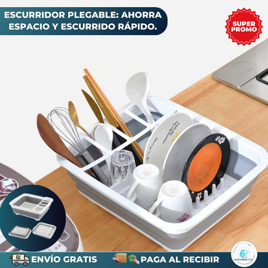 Escurridor Plegable Para Cocina