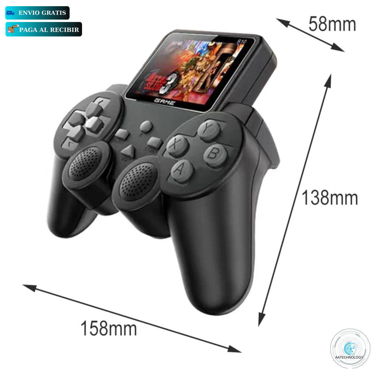 Consola De Juegos Retro S10 + 500 Juegos
