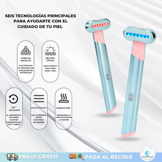 Varita Facial 4-en-1 Para Skincare