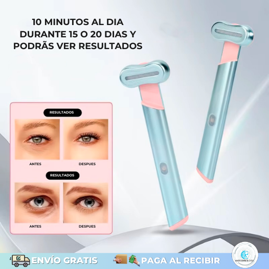 Varita Facial 4-en-1 Para Skincare