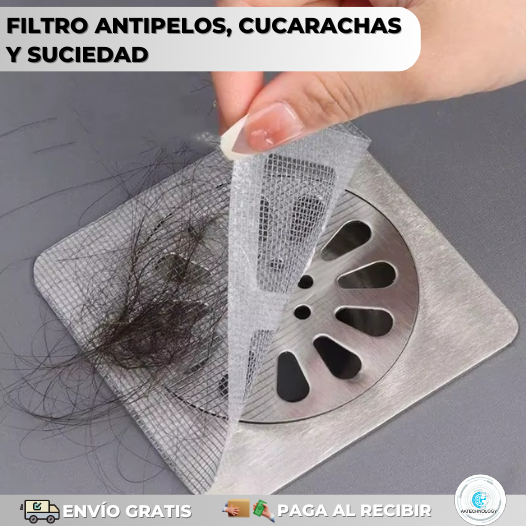 20 Filtros Adhesivos para Sifón