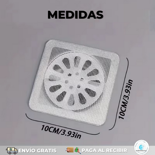 20 Filtros Adhesivos para Sifón