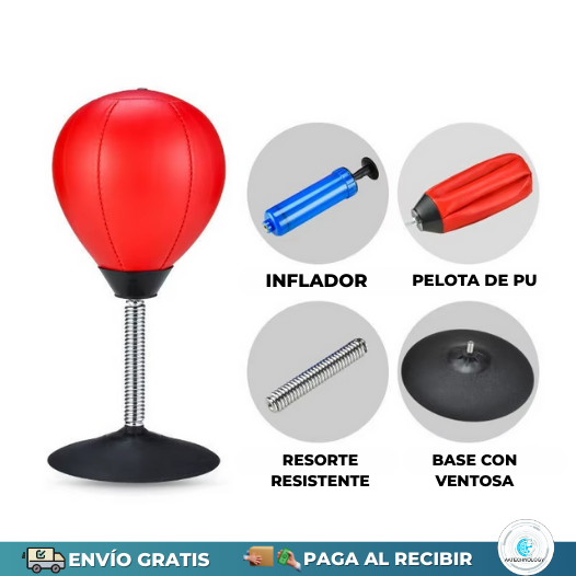 Pera de Boxeo Contra el Estres