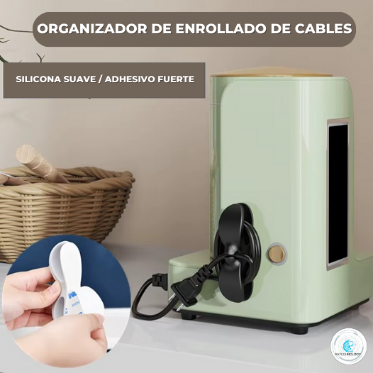 Organizador Fija Cables X5 Unidades