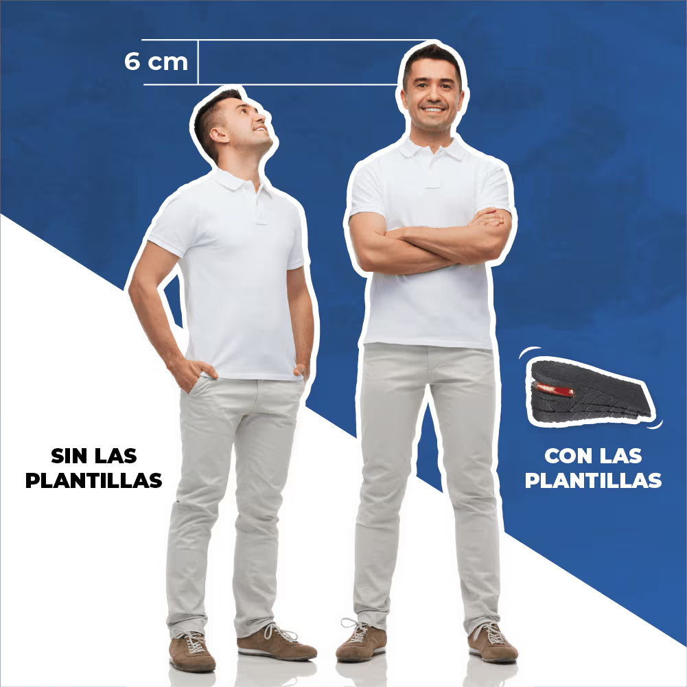 Plantillas Ortopédicas Aumenta Estatura
