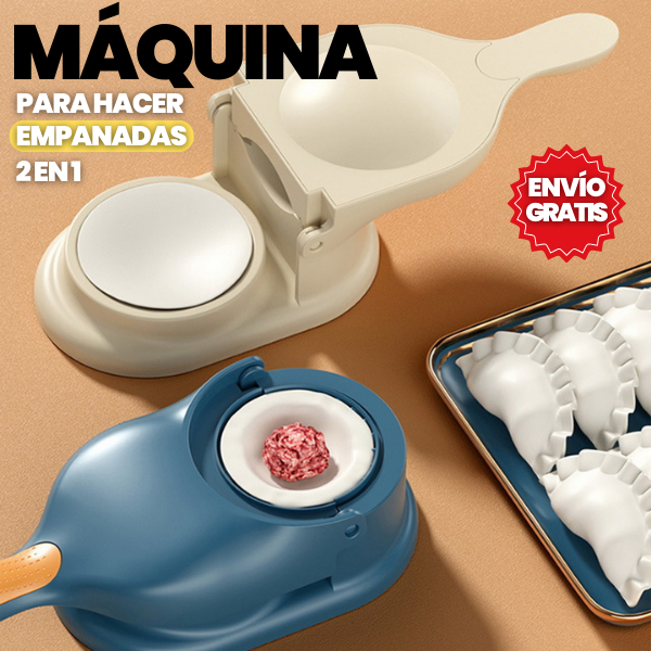 MÁQUINA PARA HACER EMPANADAS 2 EN 1 + ENVÍO GRATIS