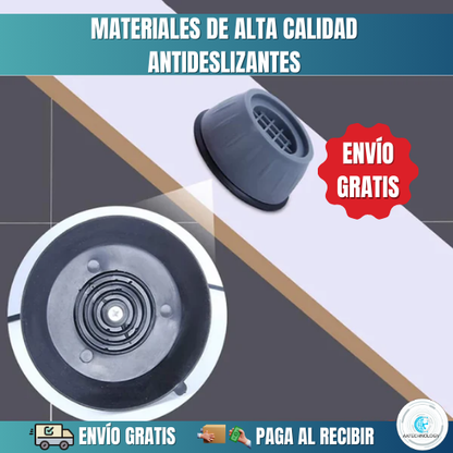 4 Bases Para Lavadoras Para Protección De Daños