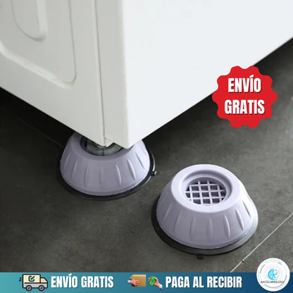 4 Bases Para Lavadoras Para Protección De Daños