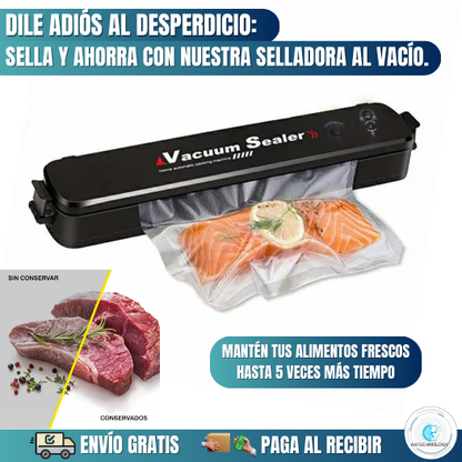 Máquina Selladora Al Vacío Para Conservar Alimentos