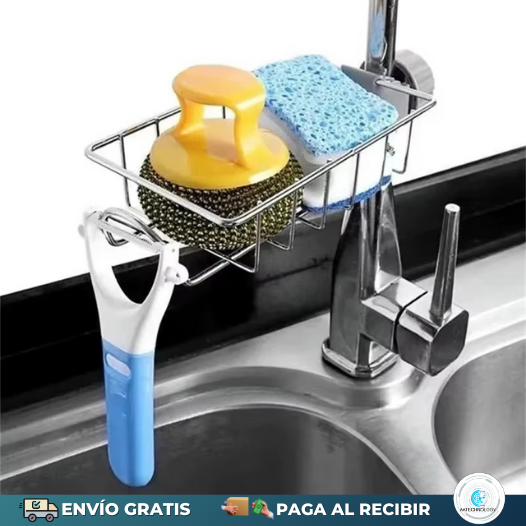 Estante y Escurridor para Esponjas y Accesorios
