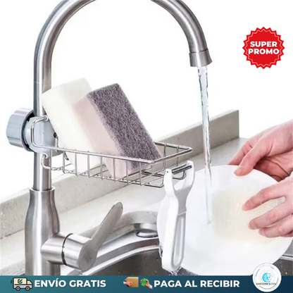 Estante y Escurridor para Esponjas y Accesorios