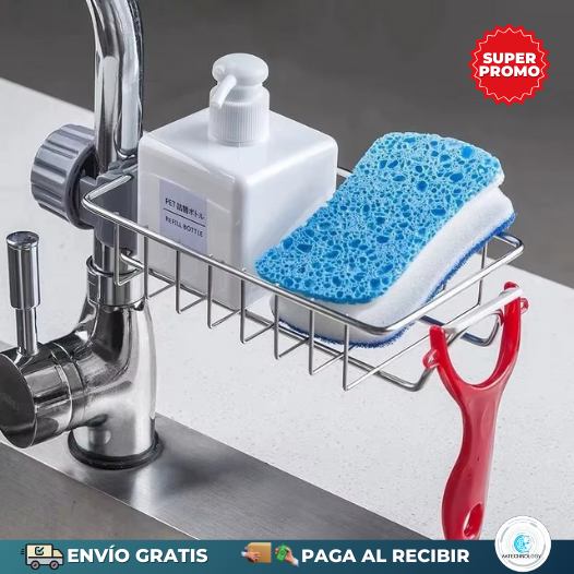 Estante y Escurridor para Esponjas y Accesorios