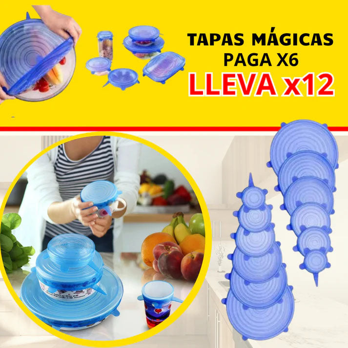 TAPAS ELASTICAS PAGA 6 LLEVA 12