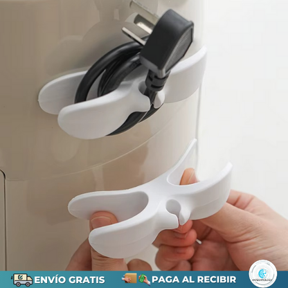 Organizador Fija Cables X5 Unidades