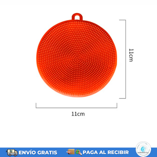 3 Esponjas de Silicona Multifuncional