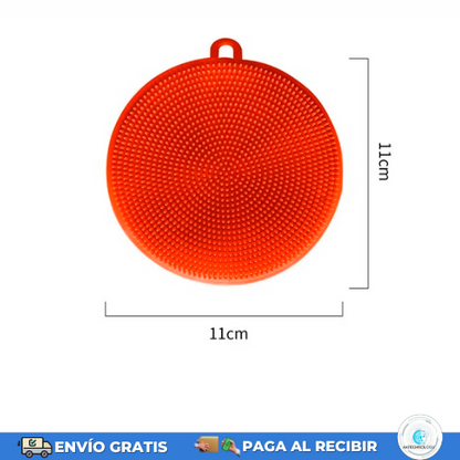 3 Esponjas de Silicona Multifuncional