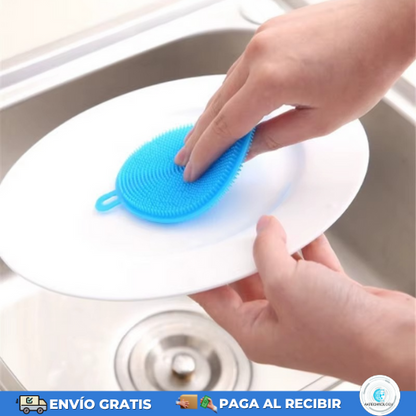 3 Esponjas de Silicona Multifuncional