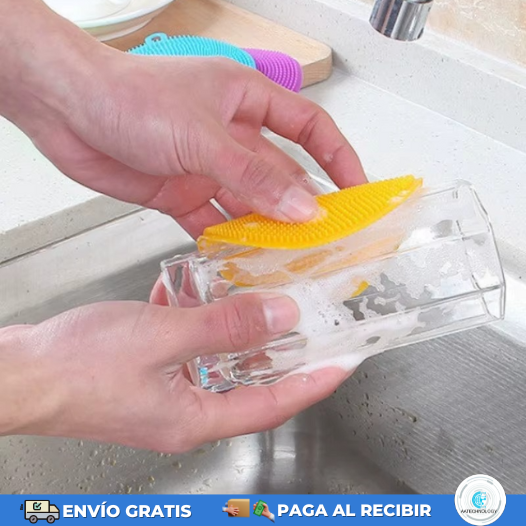 3 Esponjas de Silicona Multifuncional