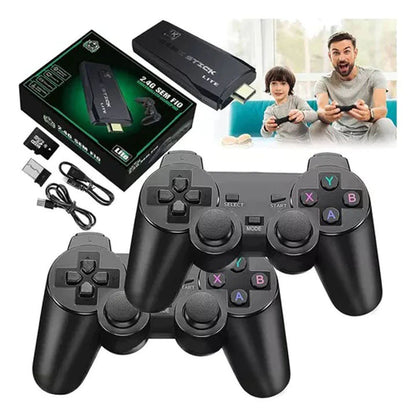 Consola Nostalgic 4K (+10.000 Juegos) + 2 Mandos
