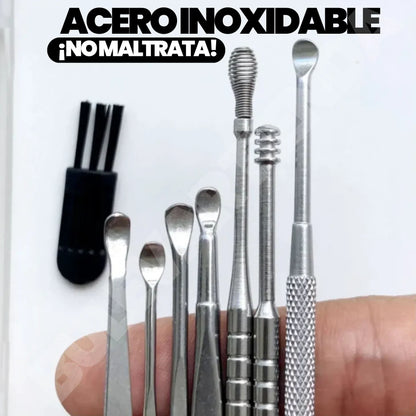Kit Profesional X6 Limpia Oídos Oferta 2x1