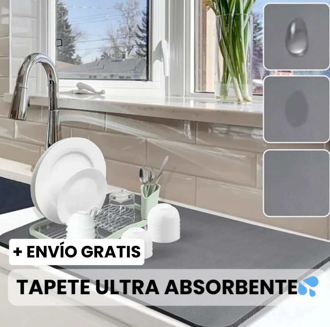 TAPETE ULTRA ABSORBENTE 60CMX40CM CON ENVIO GRATIS