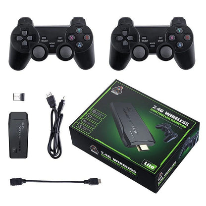 Consola Nostalgic 4K (+10.000 Juegos) + 2 Mandos