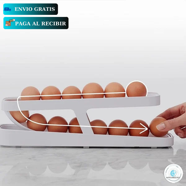 ESTANTE ORGANIZADOR PARA HUEVOS CON ENVIO GRATIS