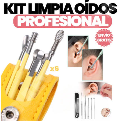 Kit Profesional X6 Limpia Oídos Oferta 2x1