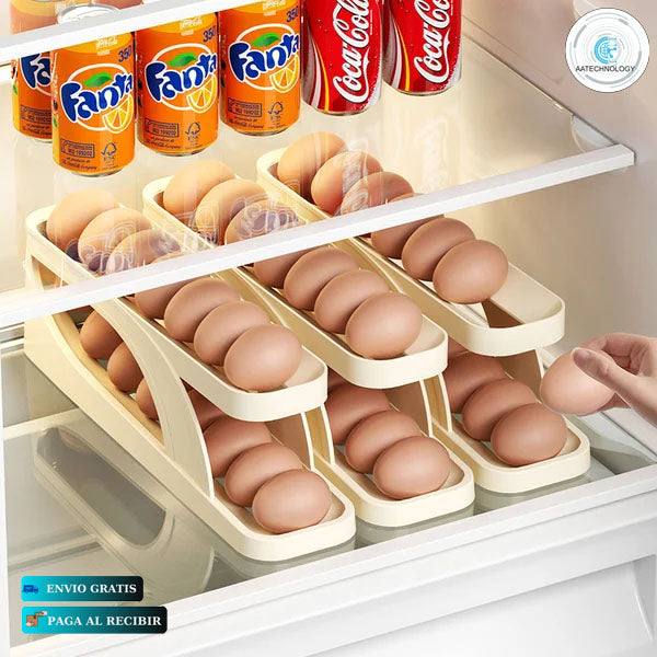 ESTANTE ORGANIZADOR PARA HUEVOS CON ENVIO GRATIS