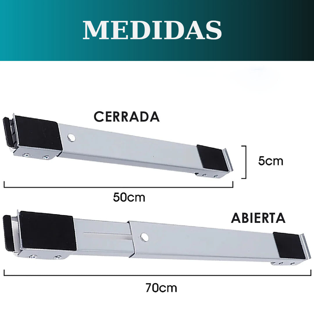 SOPORTE MÓVIL PARA LAVADORA Y NEVERA