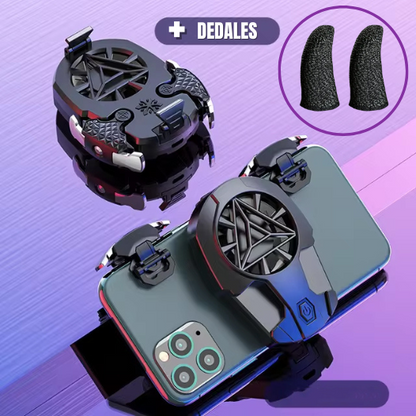 Combo Gatillos Con Ventilador Recargable