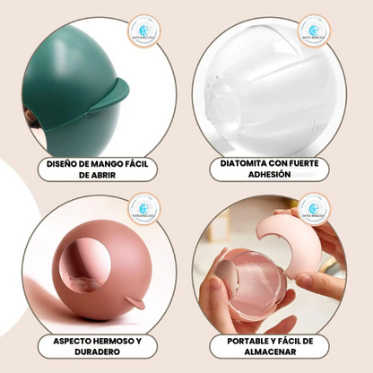 Rodillo Adhesivo Lavable, Quita Motas y Pelos