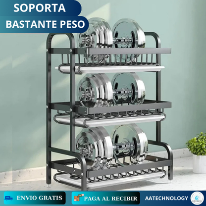 Escurridor De Loza Premium 3 Niveles
