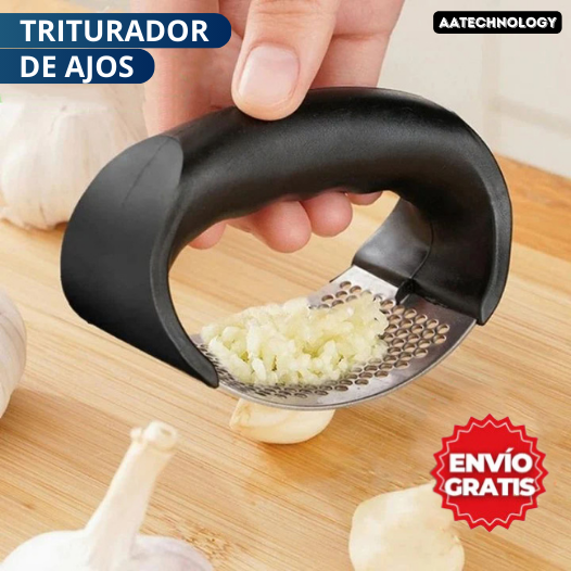 TRITURADOR DE AJOS ERGONÓMICO CON ENVIO GRATIS