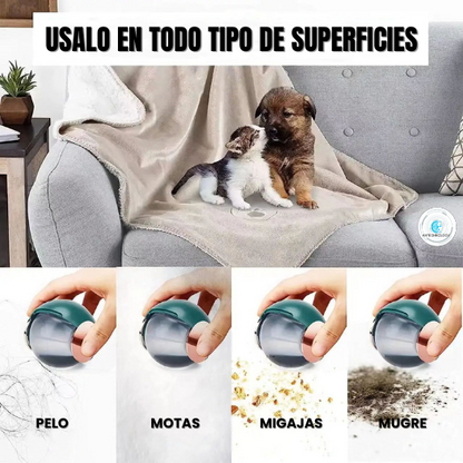 Rodillo Adhesivo Lavable, Quita Motas y Pelos