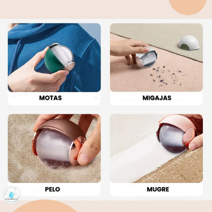 Rodillo Adhesivo Lavable, Quita Motas y Pelos