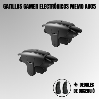 Gatillos Gamer Memo Ak05 Electrónicos Disparo Rápido