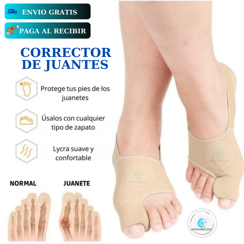 Corrector De Juanetes X2 Unidades + Envio Gratis