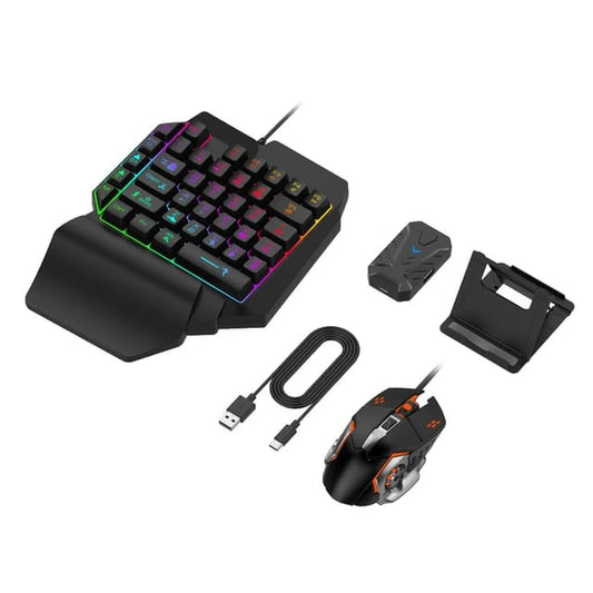 COMBO TECLADO Y MOUSE GAMER PARA CELULAR Y TABLET