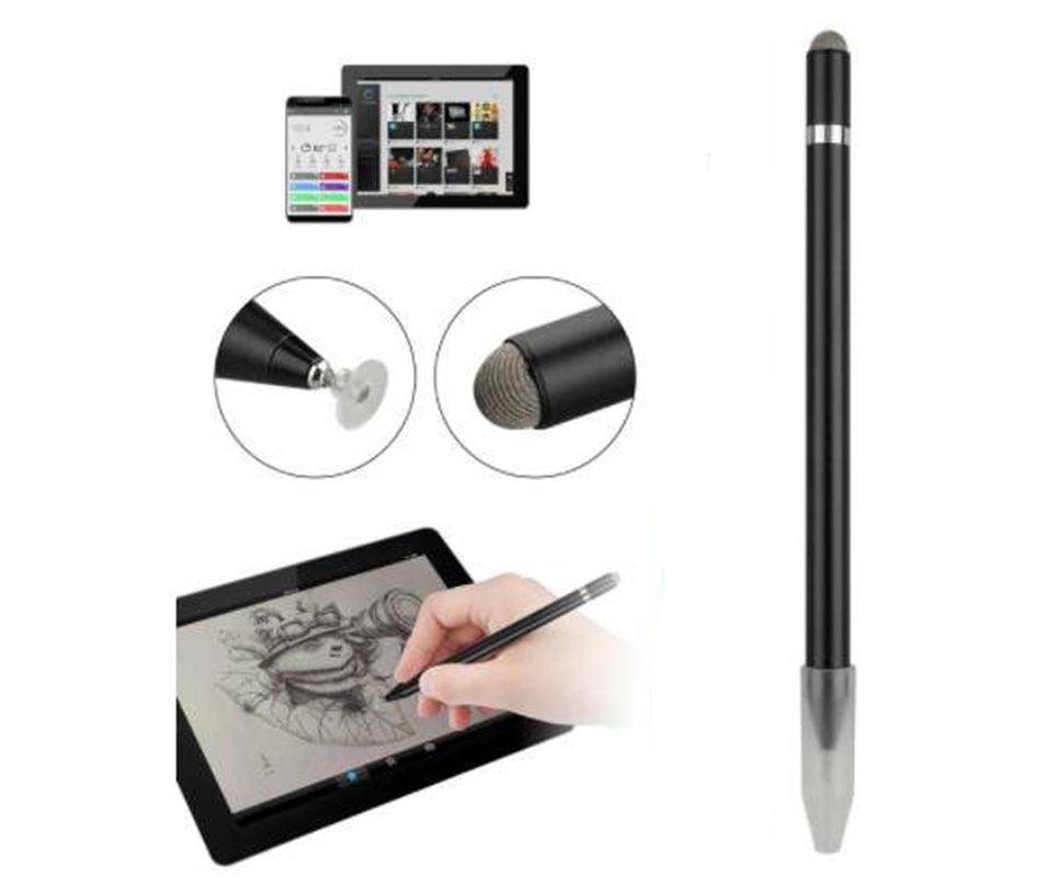 LÁPIZ ÓPTICO 2 EN 1 PARA CELULAR, PC TOUCH SCREEN, TABLET